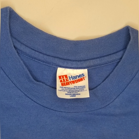 GUC Vintage 1992 Team Hanes Chicago Cubs Baseball Tee⚾️🏆 - Picture 3 of 3